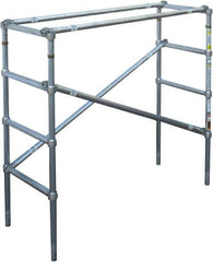 Werner - Upper 4 Ft. Section Aluminum Wide Span Scaffolding - 6 Ft. Long - All Tool & Supply