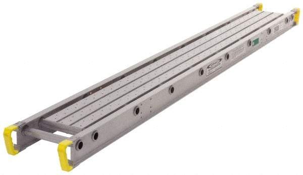 Werner - 12' Long Aluminum Stage - 4" Deep, 1-3/8" Flange Side Rail - All Tool & Supply