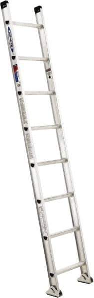 Werner - 8' High, Type IA Rating, Aluminum Extension Ladder - 300 Lb Capacity - All Tool & Supply