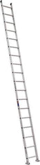 Werner - 18' High, Type IA Rating, Aluminum Extension Ladder - 300 Lb Capacity - All Tool & Supply