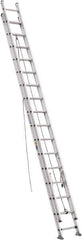 Werner - 32' High, Type IAA Rating, Aluminum Extension Ladder - 300 Lb Capacity, 29' Working Length - All Tool & Supply