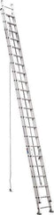 Werner - 44' High, Type IA Rating, Aluminum Extension Ladder - 300 Lb Capacity, 39' Working Length - All Tool & Supply