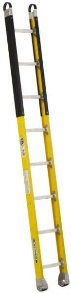 Werner - 14' High, Type IA Rating, Fiberglass Extension Ladder - 300 Lb Capacity - All Tool & Supply