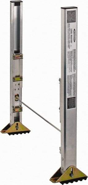 Werner - Ladder Leveler with Steel Swivel Shoe - For Use with D1200-2, D1300-2, D1500-2, 500-2 & D500-2 & Werner D6100-2, D6200-2, 7100-2, D7100-2, 7500-2, D7500-2 Ladder Series - All Tool & Supply