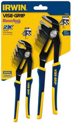 Irwin - 2 Piece GrooveLock Plier Set - Comes in Clamshell - All Tool & Supply