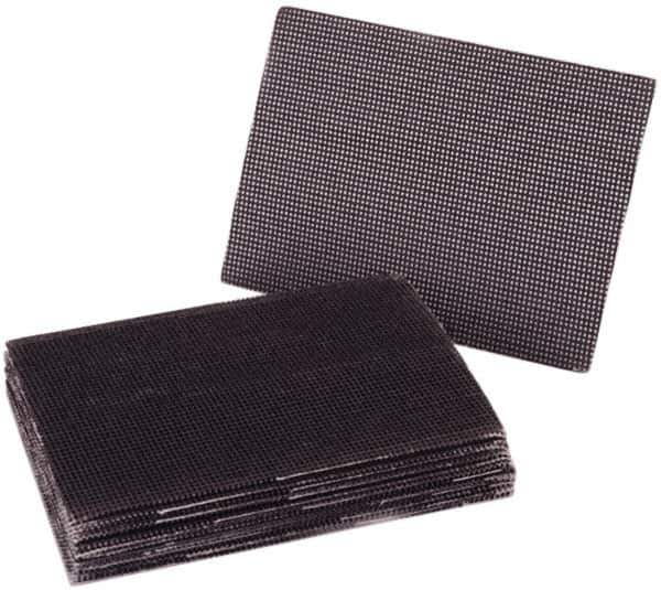 Ability One - 5-1/2" Long x 4" Wide x 1/4" Thick Sponge - Heavy-Duty, Gray - All Tool & Supply