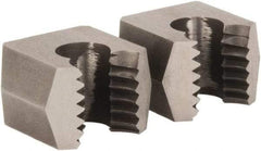 Cle-Line - 7/16-14, Collet #1 and 5, Two Piece Adjustable Die - Carbon Steel - Exact Industrial Supply