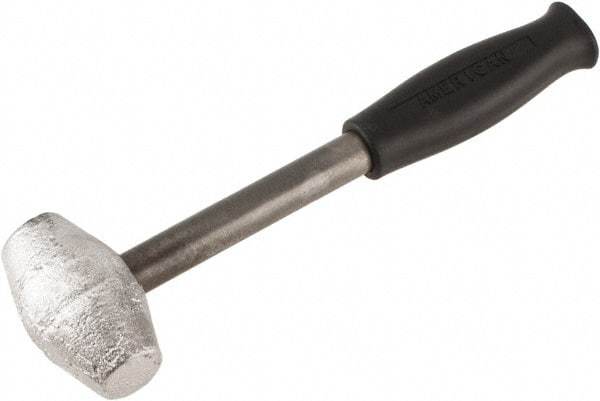 American Hammer - 3 Lb Head Mallet - 10" OAL, 9" Long Steel Handle with Grip - All Tool & Supply