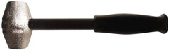 American Hammer - 2 Lb Head Mallet - 10" OAL, 9" Long Steel Handle with Grip - All Tool & Supply