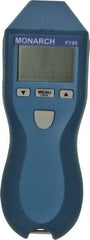 Made in USA - Accurate up to 0.01%, 0.001 to 1 RPM Resolution, Noncontact Tachometer - 6.92 Inch Long x 2.4 Inch Wide x 1.6 Inch Meter Thick, 5 to 99,999 RPM Measurement - All Tool & Supply