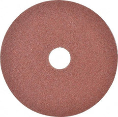 Camel Grinding Wheels - 5" Diam 7/8" Hole 36 Grit Fiber Disc - Very Coarse Grade, Aluminum Oxide, 12,200 Max RPM - All Tool & Supply