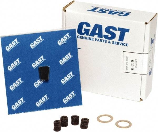 Gast - 10 Piece Air Compressor Repair Kit - For Use with Gast Model #1531-107B-G617, #1531-107B-G288X, #1531-107B-G289X and #1531-107B-G557X - All Tool & Supply