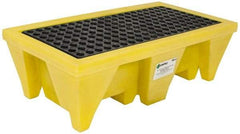 Enpac - 58 Gal Sump, 2,000 Lb Capacity, 2 Drum, Plastic Spill Deck or Pallet - 53-1/2" Long x 29" Wide x 17" High - All Tool & Supply