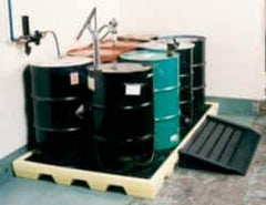 Enpac - 77 Gal Sump, 8,000 Lb Capacity, 8 Drum, Plastic Spill Deck or Pallet - 100" Long x 53-1/4" Wide x 6" High - All Tool & Supply