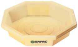 Enpac - 19.5 Gal Sump, 400 Lb Capacity, 1 Drum, Plastic Drum Tray - 7-1/4" High - All Tool & Supply