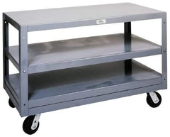 Made in USA - 72" Long x 36" Wide, Cart Extra Tray - Steel - All Tool & Supply