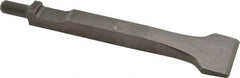 Made in USA - 1-3/8" Head Width, 7" OAL, 1/2" Shank Diam, Scaling Chisel - Square Drive, Square Shank, Alloy Steel - All Tool & Supply