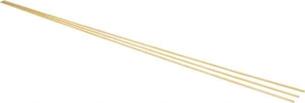 Made in USA - 1/16 Inch Diameter x 12 Inch Long, Brass Round Rod - Alloy 260 - All Tool & Supply