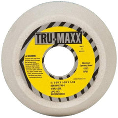 Tru-Maxx - 5" Diam, 1-3/4" Hole Size, 1-3/4" Overall Thickness, 46 Grit, Type 11 Tool & Cutter Grinding Wheel - Coarse Grade, Aluminum Oxide, I Hardness, 4,585 RPM - All Tool & Supply