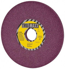 Tru-Maxx - 7" Diam x 1-1/4" Hole x 1/2" Thick, K Hardness, 46 Grit Surface Grinding Wheel - Aluminum Oxide, Type 1, Coarse Grade, 3,600 Max RPM, No Recess - All Tool & Supply