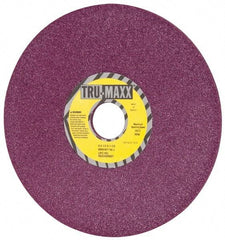 Tru-Maxx - 8" Diam x 1-1/4" Hole x 1/4" Thick, J Hardness, 46 Grit Surface Grinding Wheel - Aluminum Oxide, Type 1, Coarse Grade, 3,600 Max RPM, No Recess - All Tool & Supply