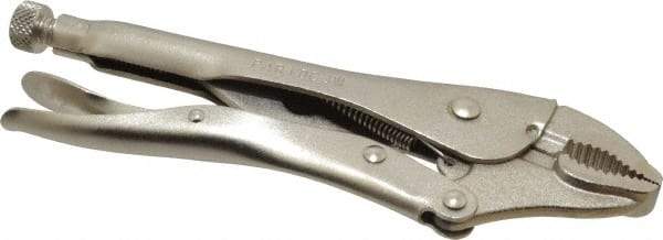 Paramount - 10" OAL Curved Jaw Locking Pliers - 1-7/8" Jaw Opening, Standard Handle - All Tool & Supply