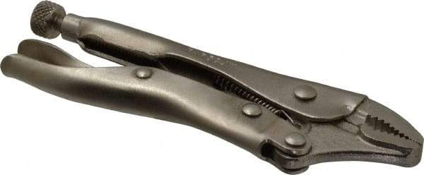 Paramount - 5" OAL Curved Jaw Locking Pliers - 1-1/8" Jaw Opening, Standard Handle - All Tool & Supply