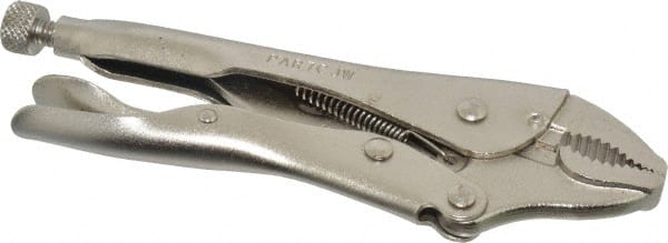 Paramount - 7" OAL Curved Jaw Locking Pliers - All Tool & Supply