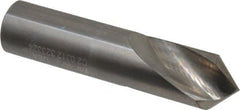 Accupro - 7/8" Body Diam, 90°, 4" OAL, Solid Carbide Spotting Drill - All Tool & Supply