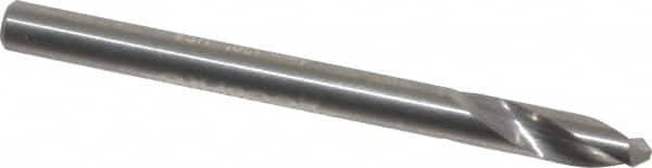 Accupro - 4mm Body Diam, 120°, 51mm OAL, Solid Carbide Spotting Drill - All Tool & Supply