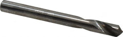 Accupro - 5mm Body Diam, 120°, 51mm OAL, Solid Carbide Spotting Drill - All Tool & Supply