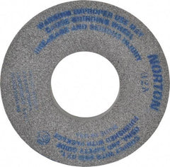 Norton - 12" Diam x 5" Hole x 1-1/2" Thick, H Hardness, 46 Grit Surface Grinding Wheel - Aluminum Oxide, Type 5, Coarse Grade, 2,070 Max RPM, Vitrified Bond, One-Side Recess - All Tool & Supply