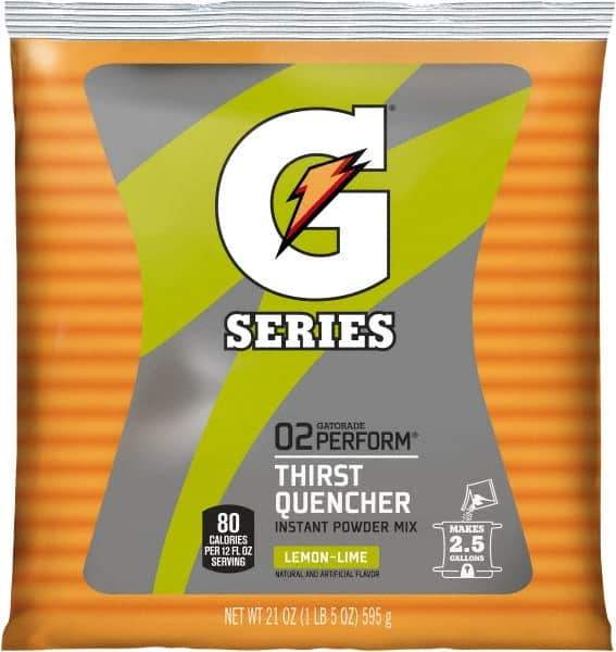 Gatorade - 21 oz Pack Lemon-Lime Activity Drink - Powdered, Yields 2.5 Gal - All Tool & Supply