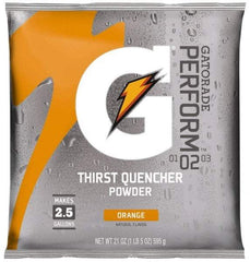 Gatorade - 21 oz Pack Orange Activity Drink - Powdered, Yields 2.5 Gal - All Tool & Supply