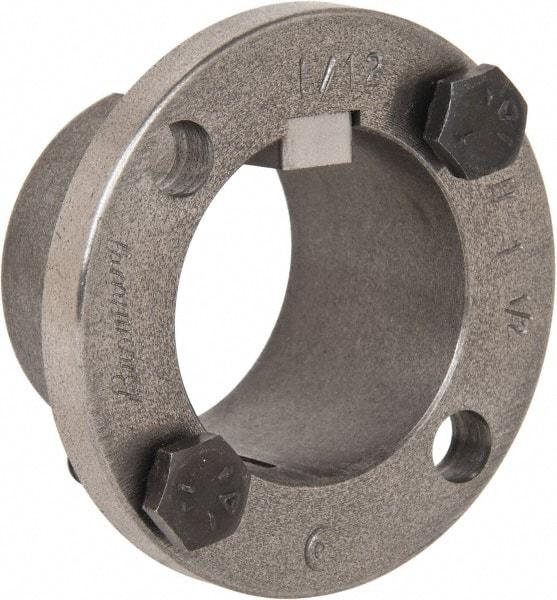 Browning - 1-1/2" Bore, 3/8" Wide Keyway, 3/16" Deep Keyway, H Sprocket Bushing - 1.57 to 1-5/8" Outside Diam, For Use with Split Taper Sprockets & Sheaves - All Tool & Supply