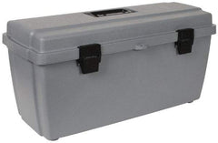 Flambeau - 1 Compartment 1 Tray Utility Tool Box - 20-5/8" Wide x 7-1/2" Deep x 10" High, Copolymer Resin, Gray - All Tool & Supply