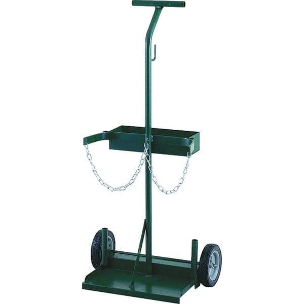 Harper Trucks - 43-1/2" OAH Hand Truck - Single Grip Handle, Semi-Pneumatic Wheels - All Tool & Supply