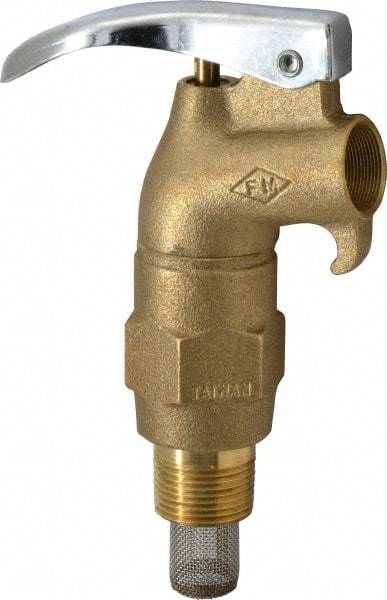 Value Collection - 3/4" NPT Brass Rigid Drum Faucet - FM Approved, External Arrester, Self Closing - All Tool & Supply