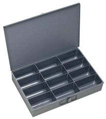 Durham - 12 Compartment Small Steel Storage Drawer - 18 Inches Wide x 12 Inches Deep - All Tool & Supply