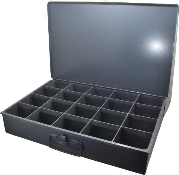 Durham - 20 Compartment Small Steel Storage Drawer - 18 Inches Wide x 12 Inches Deep - All Tool & Supply