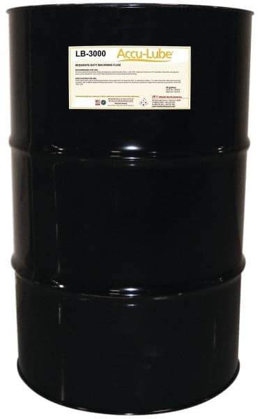 Accu-Lube - Accu-Lube LB-3000, 55 Gal Drum Sawing Fluid - Natural Ingredients, For Machining - All Tool & Supply