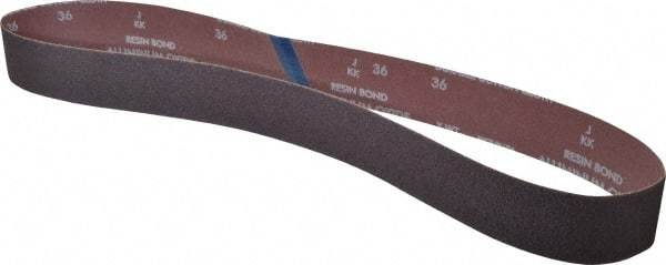 Norton - 2" Wide x 48" OAL, 36 Grit, Aluminum Oxide Abrasive Belt - Aluminum Oxide, Very Coarse, Coated, X Weighted Cloth Backing, Series R228 - All Tool & Supply