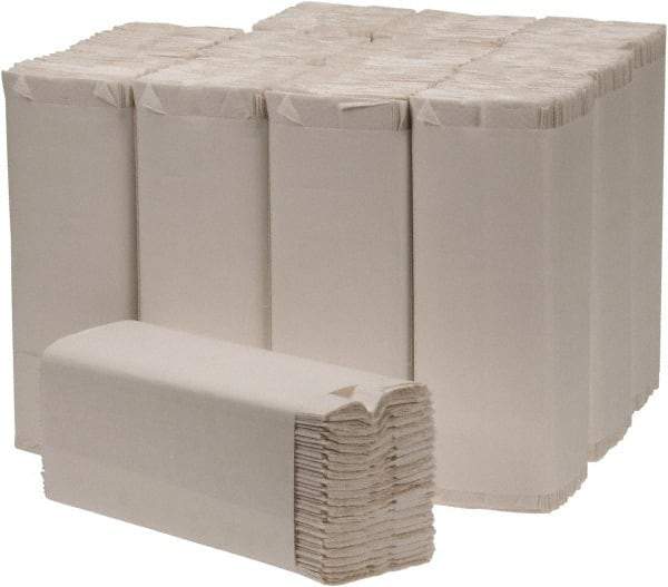 PRO-SOURCE - White C-Fold Paper Towels - 10" Wide, ECF & PCF Chlorine Free - All Tool & Supply