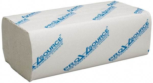 PRO-SOURCE - 1 Ply White Multi-Fold Paper Towels - 9" Wide - All Tool & Supply