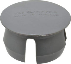 Kee - 2" Pipe, Plastic Plug Pipe Rail Fitting - Gray - All Tool & Supply