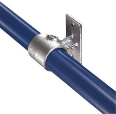 Kee - 1-1/4" Pipe, Malleable Iron Rail Support Pipe Rail Fitting - Galvanized Finish - All Tool & Supply