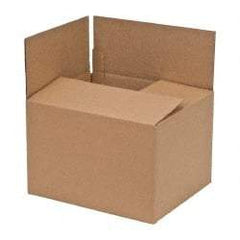 Made in USA - 10" Wide x 12" Long x 8" High Corrugated Shipping Box - Brown, 200 Lb Capacity - All Tool & Supply