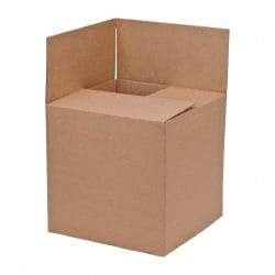 Made in USA - 24" Wide x 24" Long x 24" High Corrugated Shipping Box - Brown, 200 Lb Capacity - All Tool & Supply