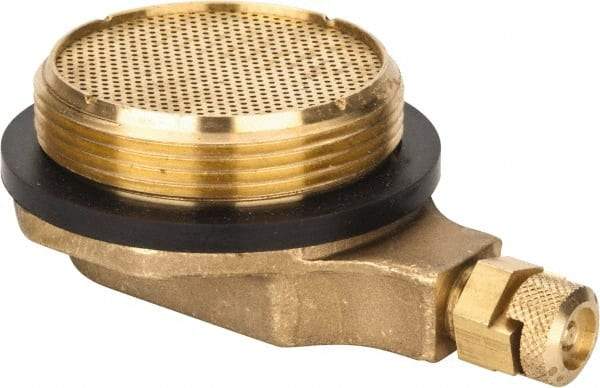 Value Collection - Drum Vents Type: Horizontal Drum Vent Material: Brass - All Tool & Supply