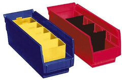 Akro-Mils - 23-5/8" Deep, Red Hopper Shelf Bin - 4" High x 6-5/8" Wide x 23-5/8" Long - All Tool & Supply